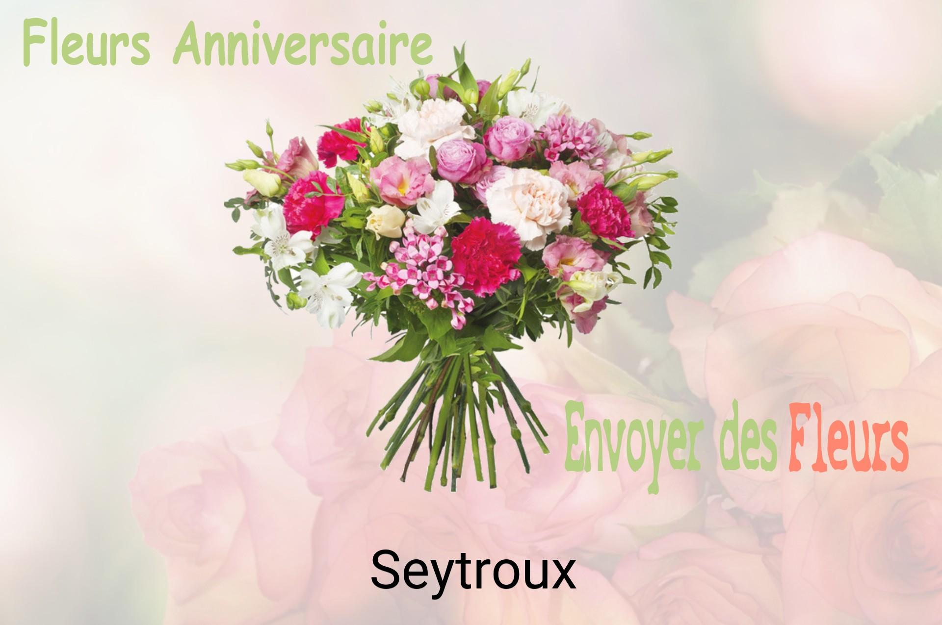 Bouquet de fleurs d’anniversaire livré à Seytroux